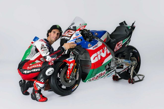 2023MotoGP：アレックス・リンス（LCRホンダ・カストロール）とホンダRC213V