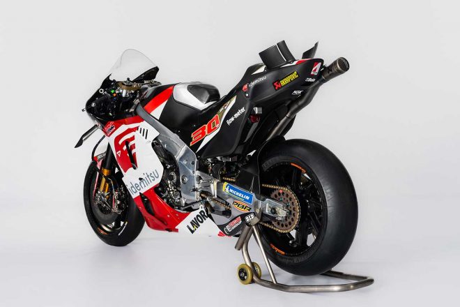 2023MotoGP：中上貴晶が駆るホンダRC213V
