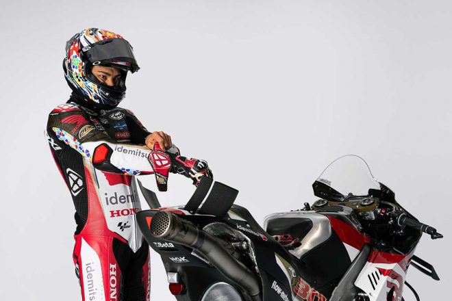 2023MotoGP：中上貴晶（LCRホンダ・イデミツ）とホンダRC213V