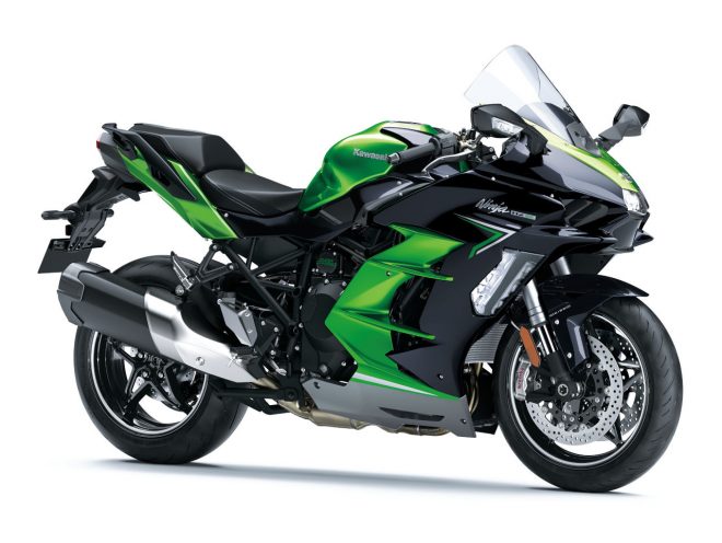 カワサキ Ninja H2 SX SE エメラルドブレイズドグリーン×メタリックディアブロブラック
