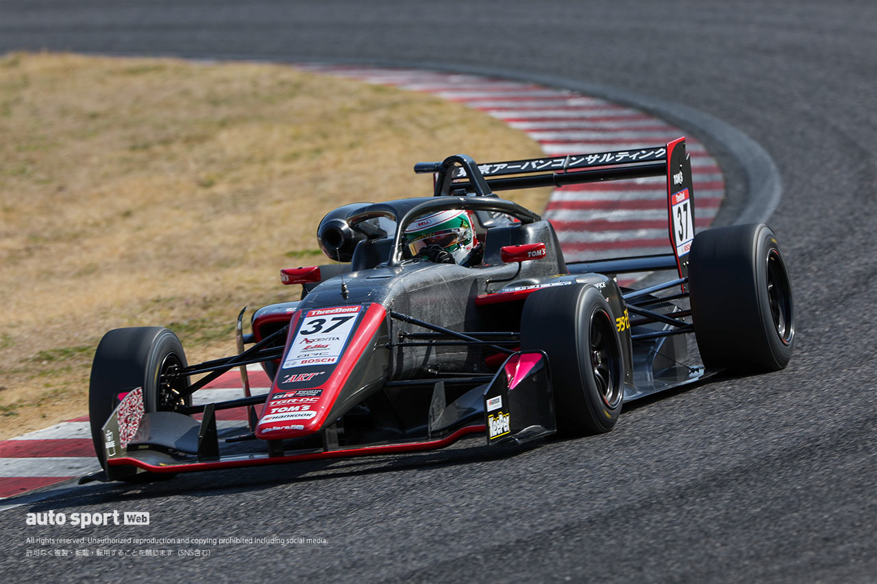2023全日本スーパーフォーミュラ・ライツ選手権鈴鹿合同テスト　エンツォ・トゥルーリ（TOM'S）