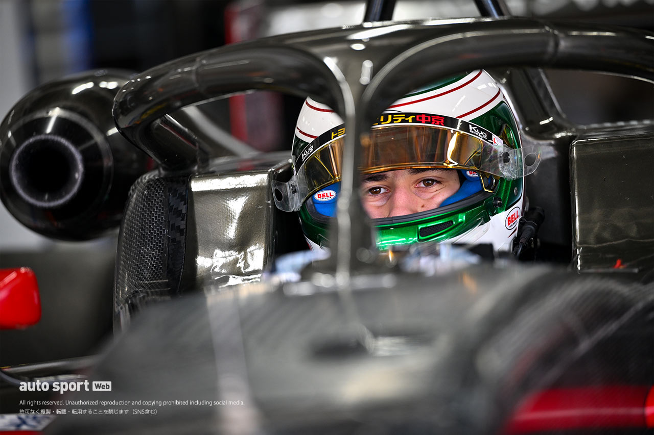 2023全日本スーパーフォーミュラ・ライツ選手権鈴鹿合同テスト　エンツォ・トゥルーリ（TOM'S）