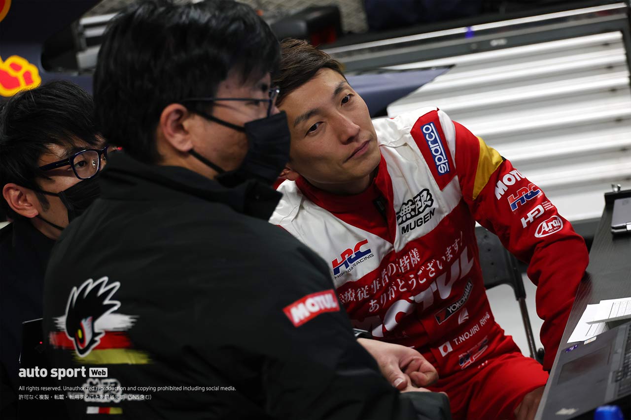 野尻智紀（TEAM MUGEN） 2023スーパーフォーミュラ公式合同テスト鈴鹿