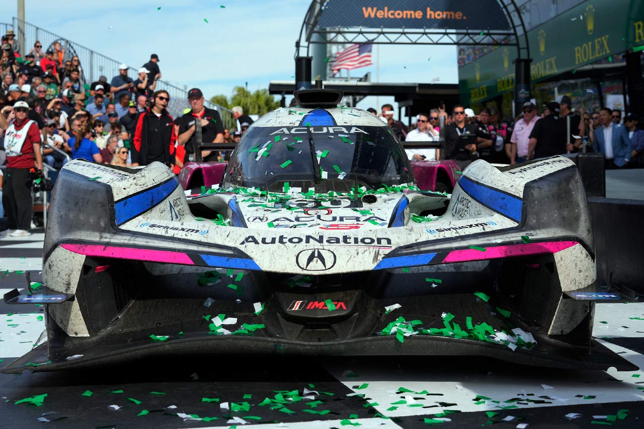 2023年デイトナ24時間レースで優勝したメイヤー・シャンク・レーシングのアキュラARX-06