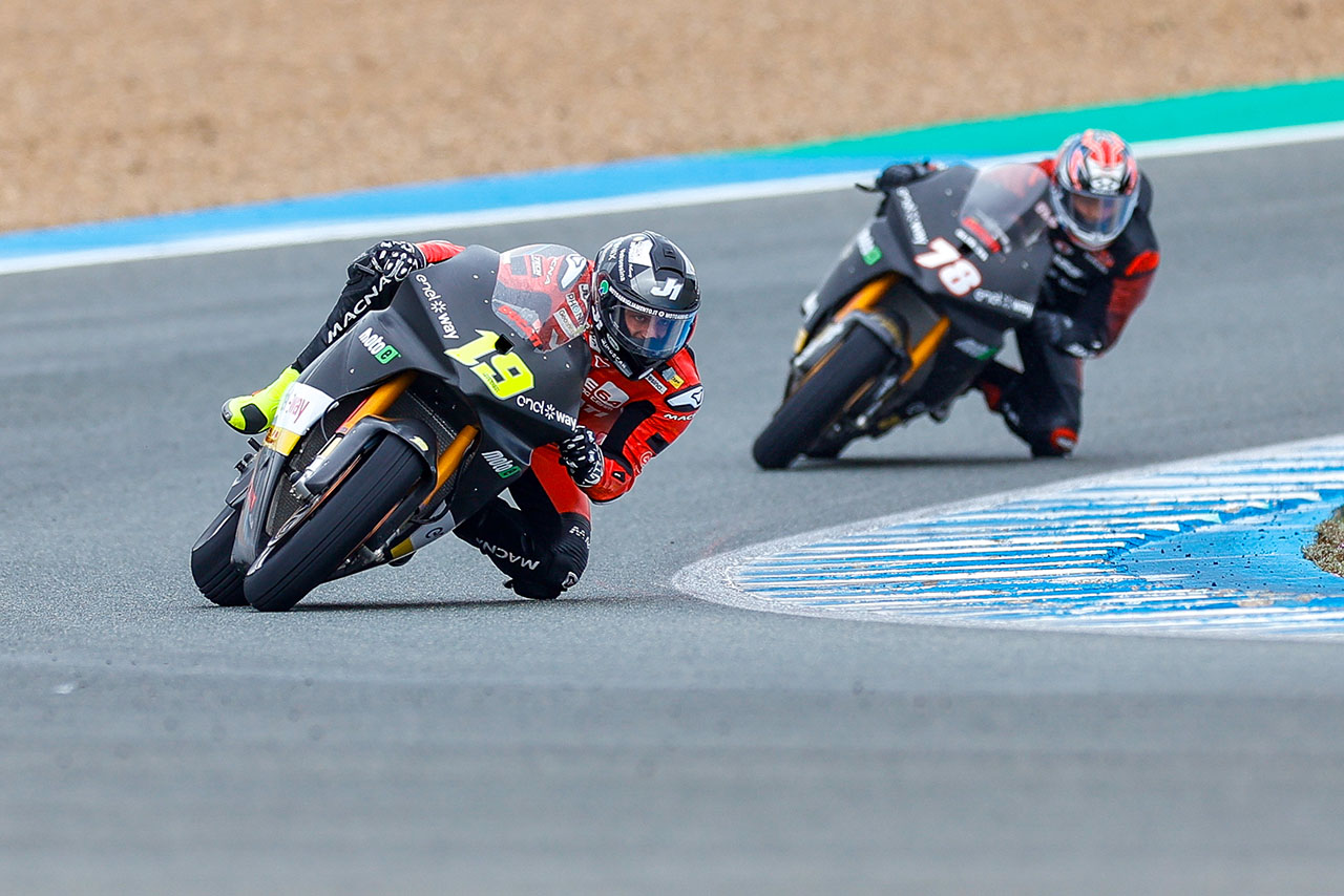 MotoE：アンドレア・マントヴァーニ（RNF MotoE Team）／2023MotoEヘレステスト