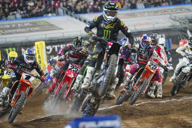 2022年AMAスーパークロスの様子