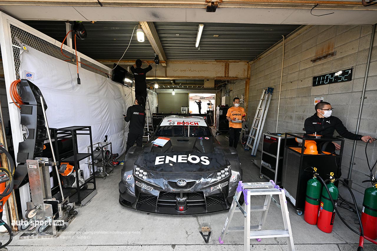 2023スーパーGT岡山公式テスト　ENEOS X PRIME GR Supra