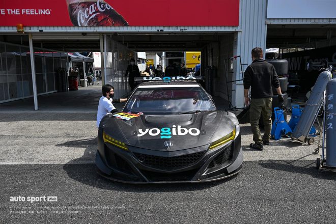 2023スーパーGT岡山公式テスト　Yogibo NSX GT3