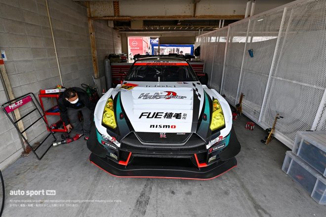 2023スーパーGT岡山公式テスト　植毛ケーズフロンティア GT-R