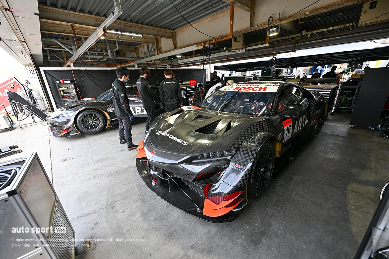 2023スーパーGT岡山公式テスト　#16 ARTA MUGEN NSX-GT