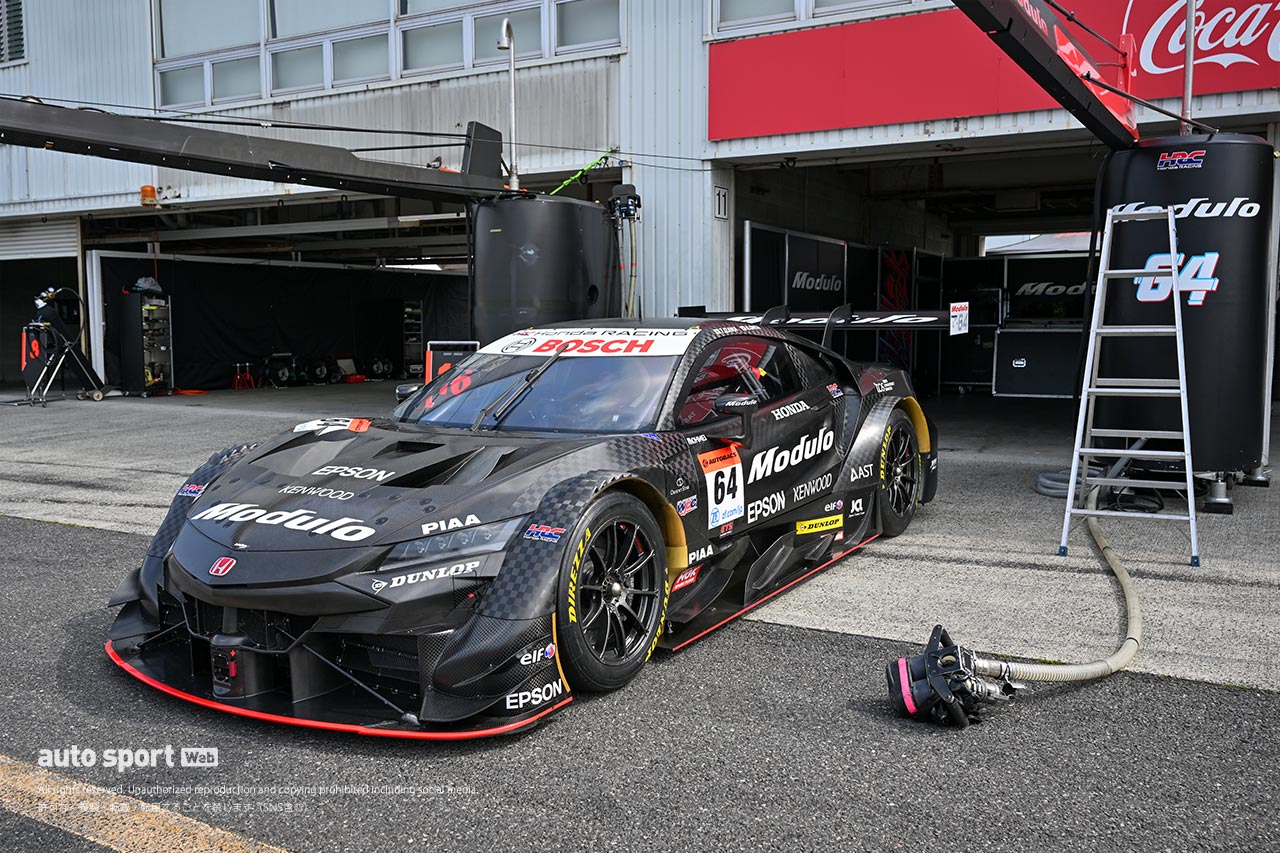2023スーパーGT岡山公式テスト　Modulo NSX-GT