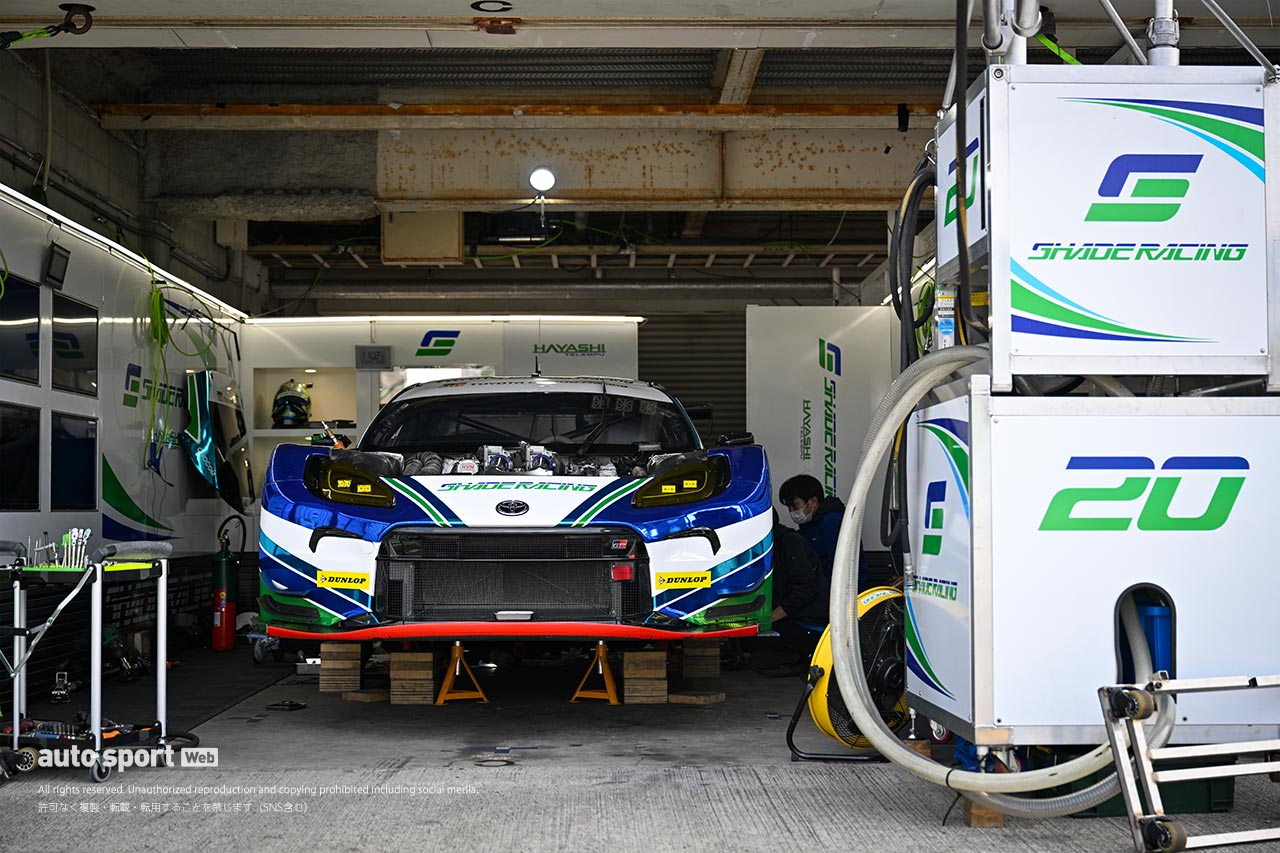 2023スーパーGT岡山公式テスト　シェイドレーシング GR86 GT