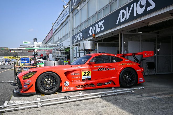 2023スーパーGT岡山公式テスト　アールキューズ AMG GT3