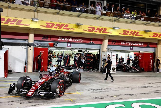 2023年F1第1戦バーレーンGP　周冠宇（アルファロメオ）