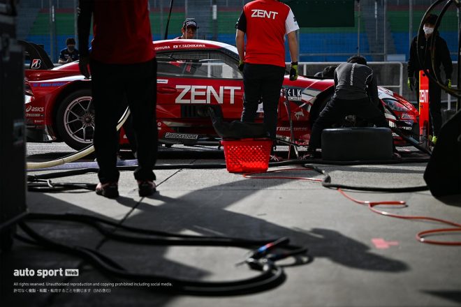 2023スーパーGT岡山公式テスト　ZENT CERUMO GR Supra