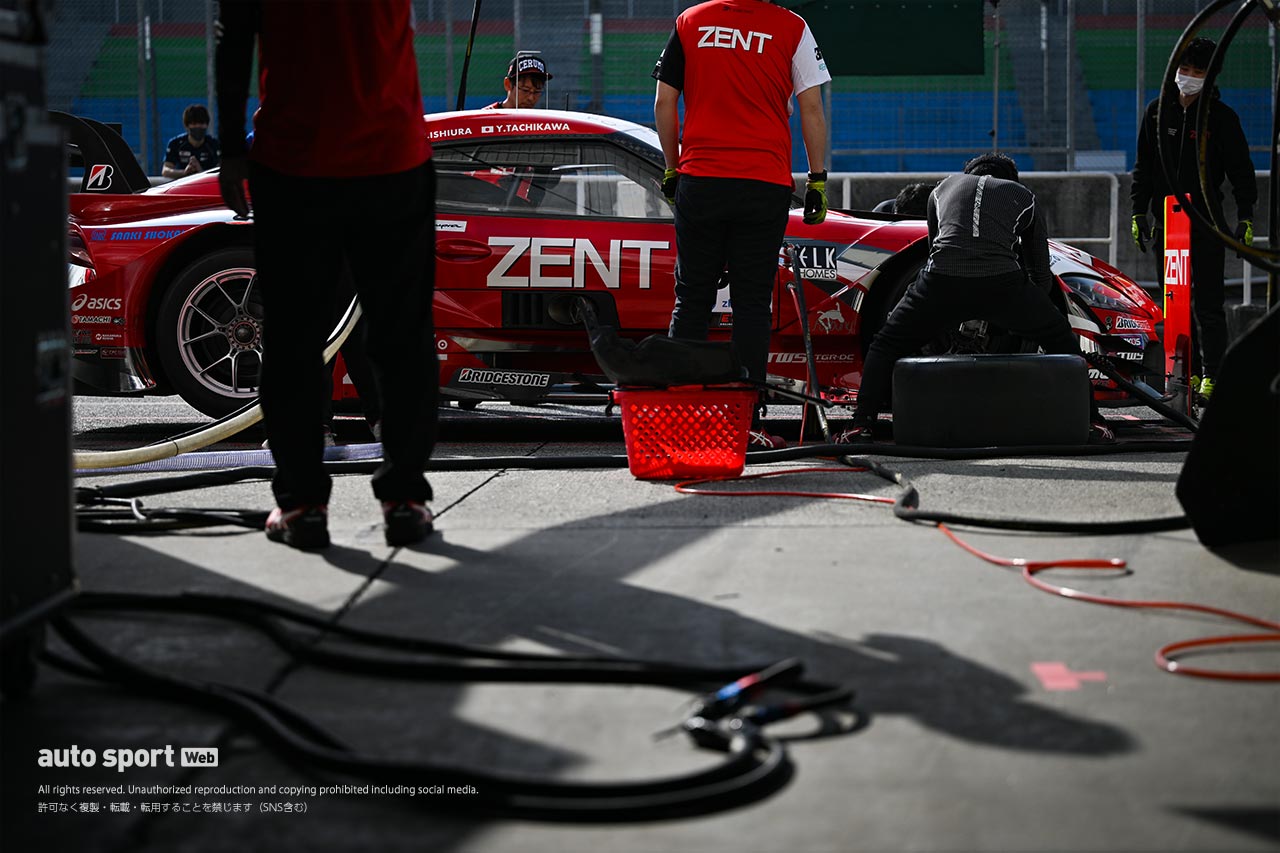 2023スーパーGT岡山公式テスト　ZENT CERUMO GR Supra