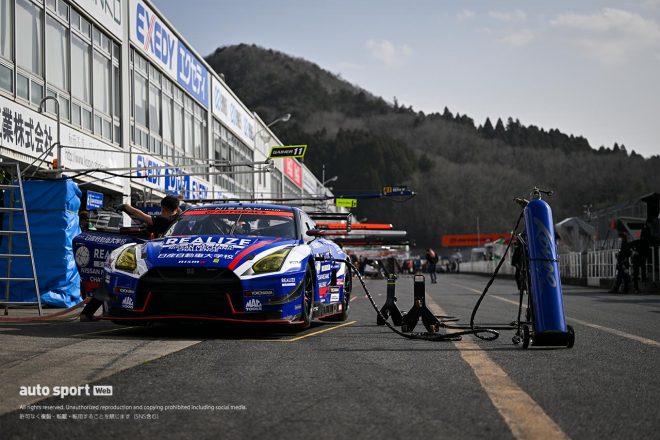 2023スーパーGT岡山公式テスト　リアライズ日産メカニックチャレンジ GT-R