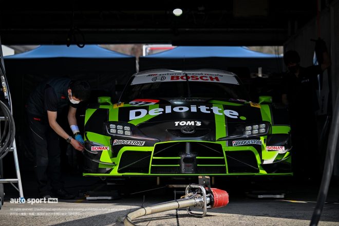 2023スーパーGT岡山公式テスト　au TOM'S GR Supra