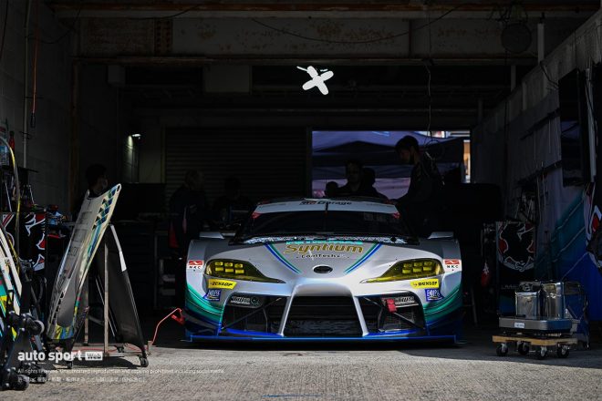 2023スーパーGT岡山公式テスト　Syntium LMcorsa GR Supra GT