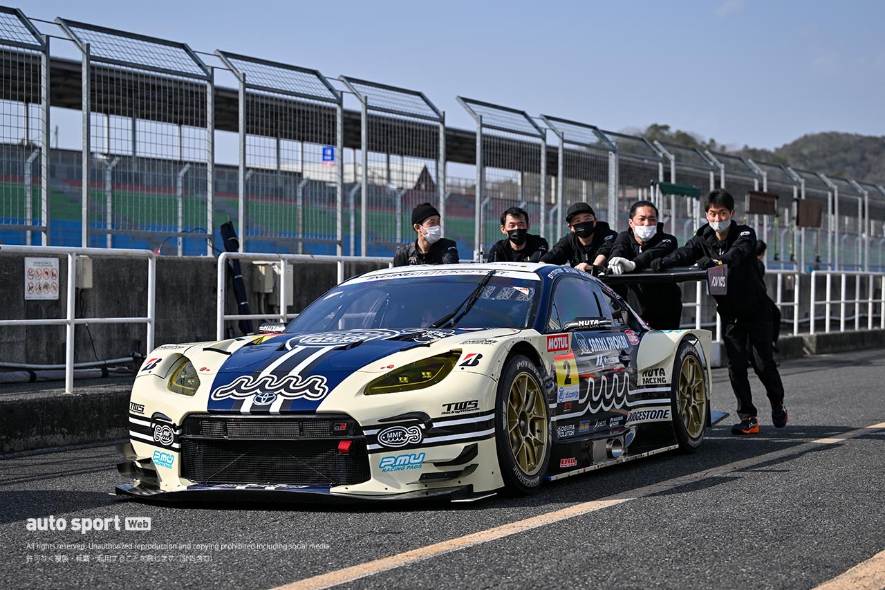 2023スーパーGT岡山公式テスト　muta Racing GR86 GT