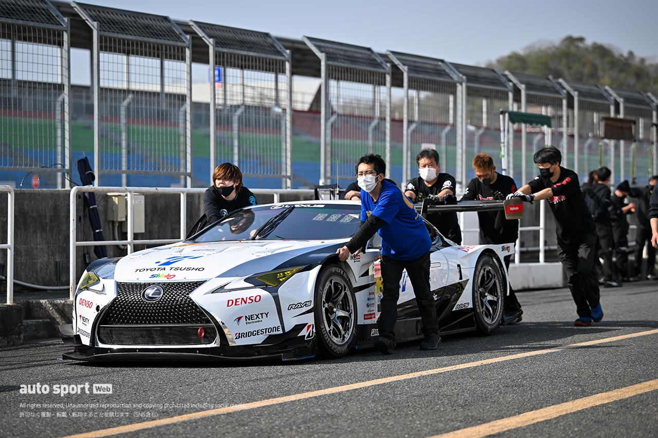 2023スーパーGT岡山公式テスト　apr LC500h GT