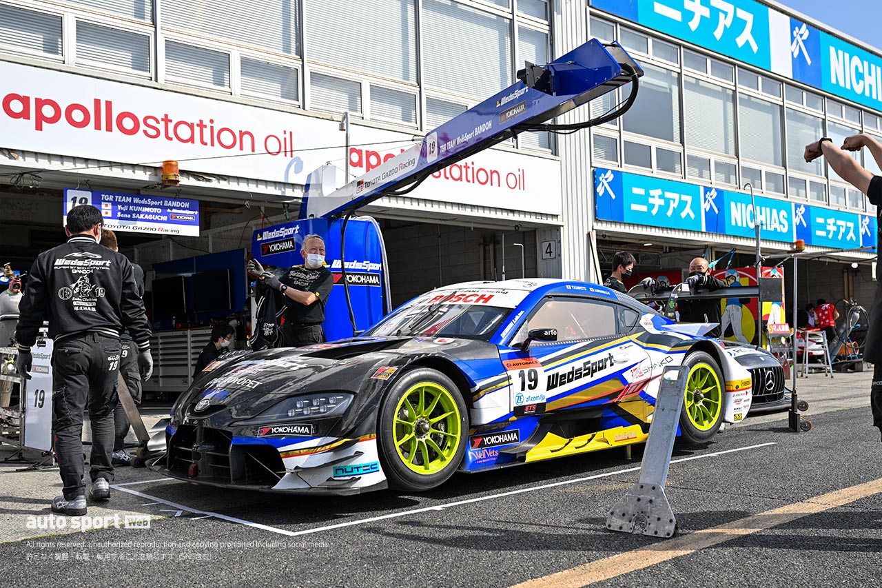 2023スーパーGT岡山公式テスト　WedsSport ADVAN GR Supra