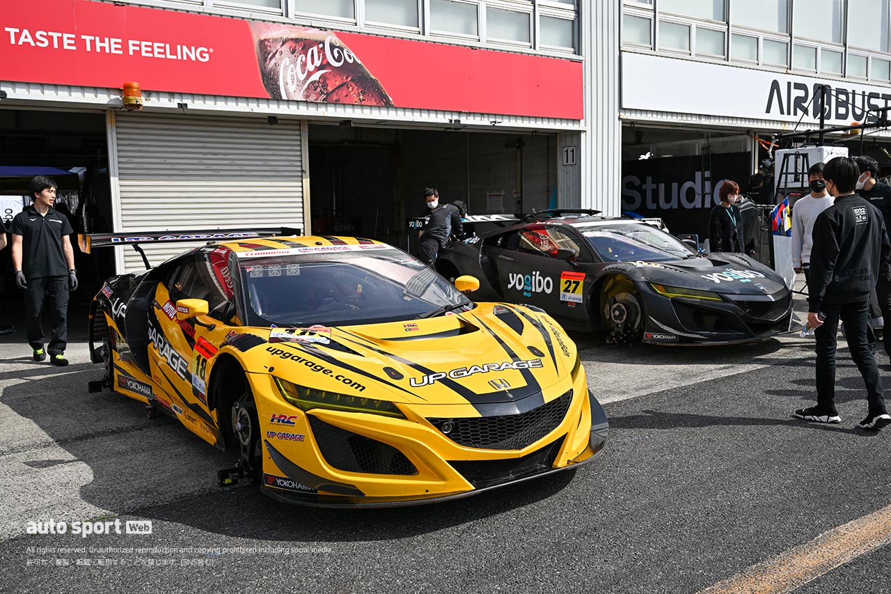 2023スーパーGT岡山公式テスト　UPGARAGE NSX GT3