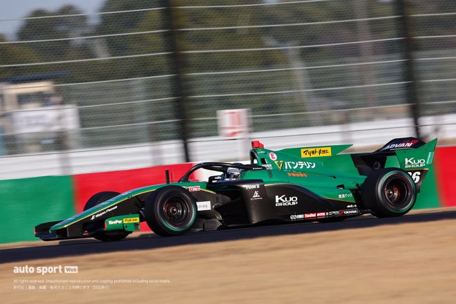 ジュリアーノ・アレジ（VANTELIN TEAM TOM’S） 2023スーパーフォーミュラ公式合同テスト　鈴鹿