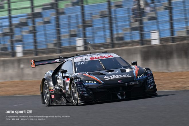 2023スーパーGT岡山公式テスト　STANLEY NSX-GT