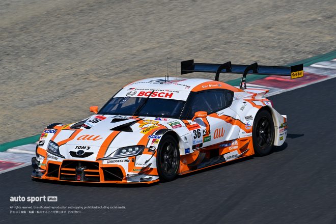 2023スーパーGT岡山公式テスト　au TOM'S GR Supra