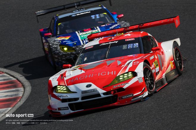 2023スーパーGT岡山公式テスト　HACHI-ICHI GR Supra GT