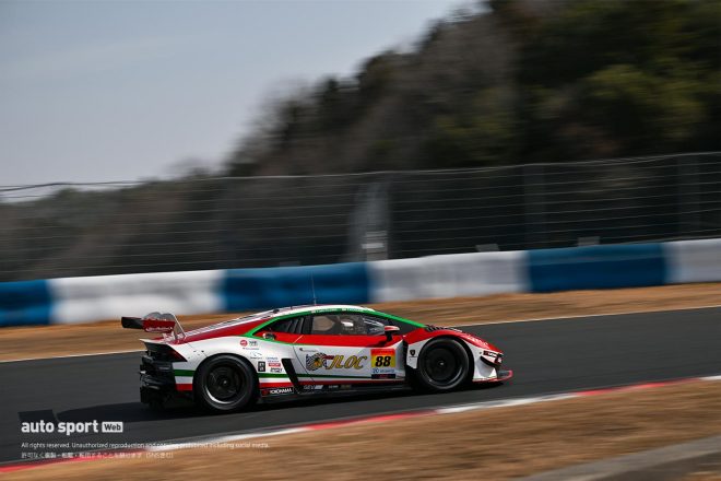 2023スーパーGT岡山公式テスト　JLOC Lamborghini GT3