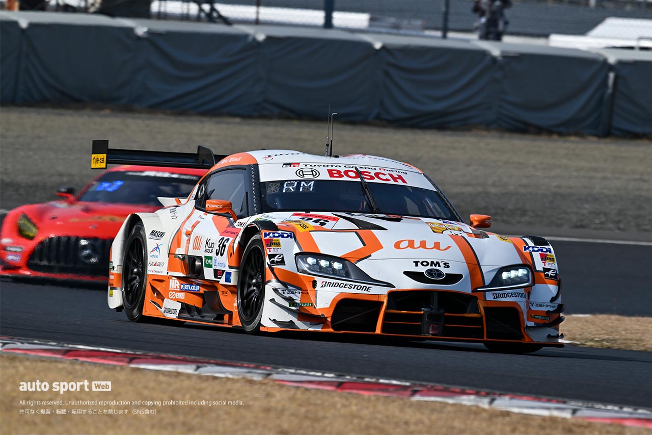 2023スーパーGT岡山公式テスト　au TOM'S GR Supra