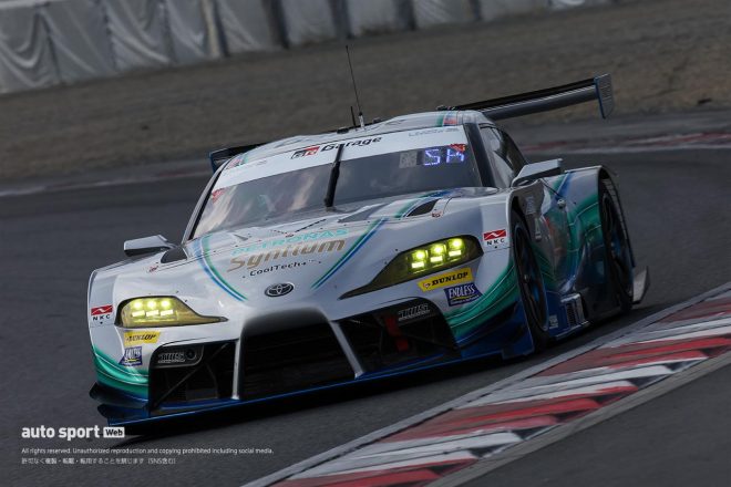 2023スーパーGT岡山公式テスト　Syntium LMcorsa GR Supra GT