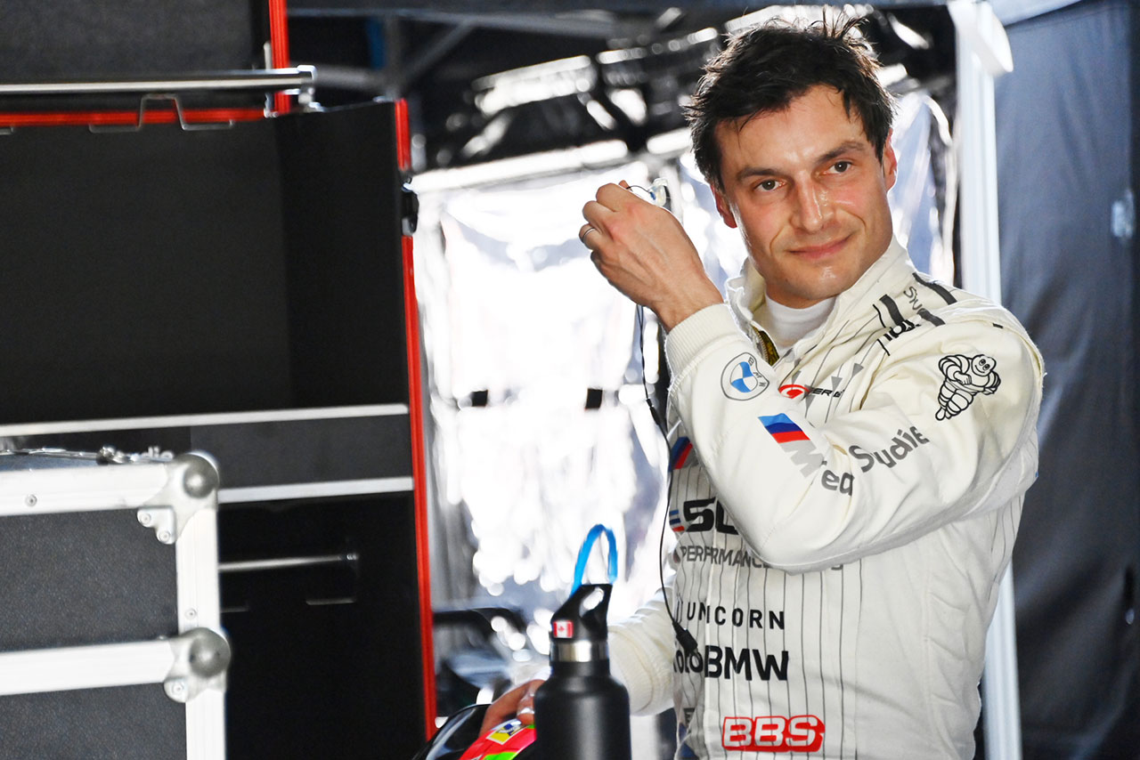 2023スーパーGT岡山公式テスト　ブルーノ・スペングラー（Studie BMW M4）