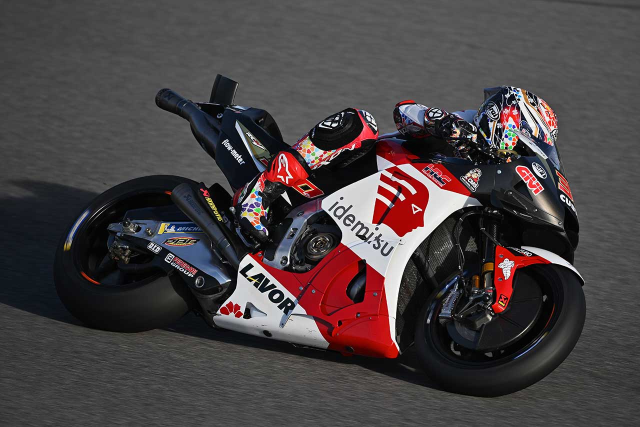 中上貴晶（LCRホンダ・イデミツ）／2023MotoGPポルティマオ公式テスト