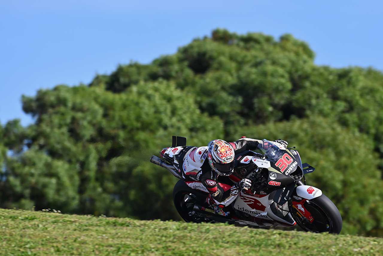 中上貴晶（LCRホンダ・イデミツ）／2023MotoGPポルティマオ公式テスト