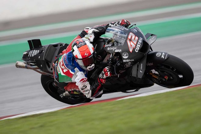 アレックス・リンス（LCRホンダ・カストロール）／2023MotoGPポルティマオ公式テスト