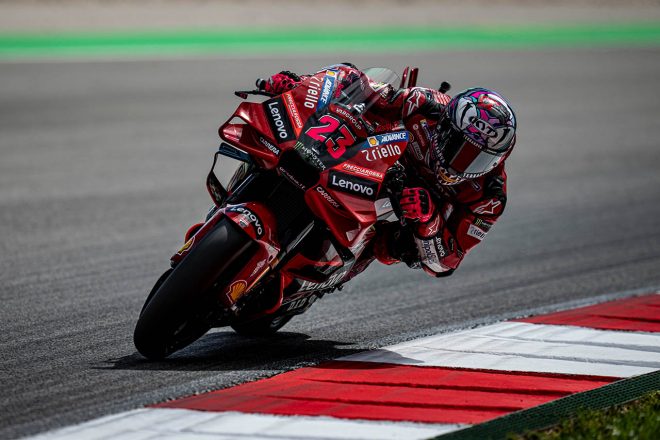エネア・バスティアニーニ（ドゥカティ・レノボ・チーム）／2023MotoGPポルティマオ公式テスト