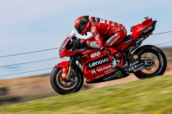 フランセスコ・バニャイア（ドゥカティ・レノボ・チーム）／2023MotoGPポルティマオ公式テスト