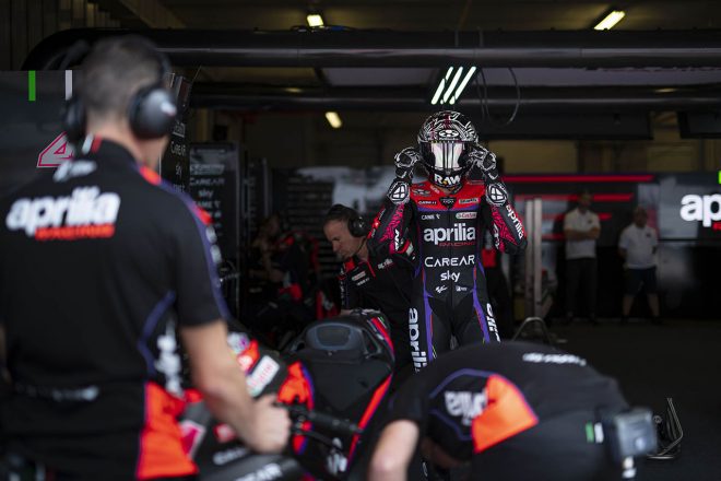 アレイシ・エスパルガロ（アプリリア・レーシング）／2023MotoGPポルティマオ公式テスト