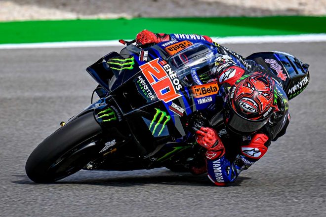 ファビオ・クアルタラロ（モンスターエナジー・ヤマハMotoGP）／2023MotoGPポルティマオ公式テスト