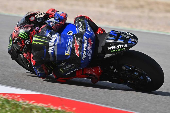 ファビオ・クアルタラロ（モンスターエナジー・ヤマハMotoGP）／2023MotoGPポルティマオ公式テスト