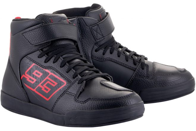 「MM93 THUNDER RIDING SHOE」BLACK-BRIGHT-RED