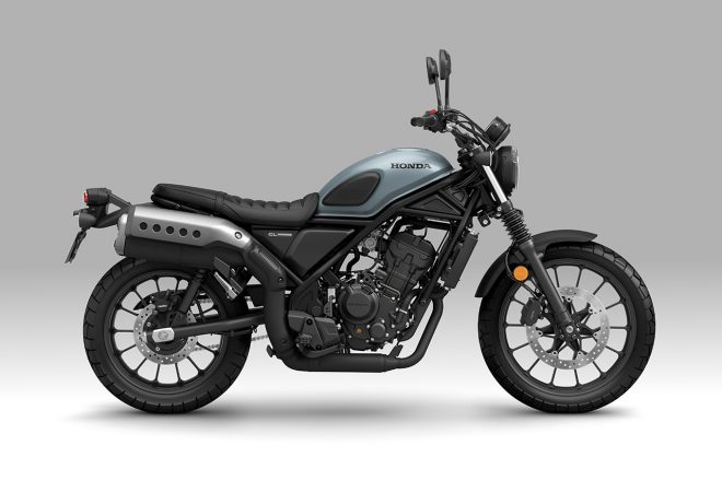 ホンダCL250（パールカデットグレー）