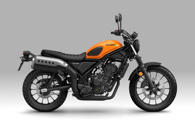 ホンダCL250（キャンディーエナジーオレンジ）