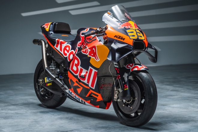 2023MotoGP：ブラッド・ビンダー（レッドブルKTMファクトリー・レーシング）が使用する2023年型KTM RC16