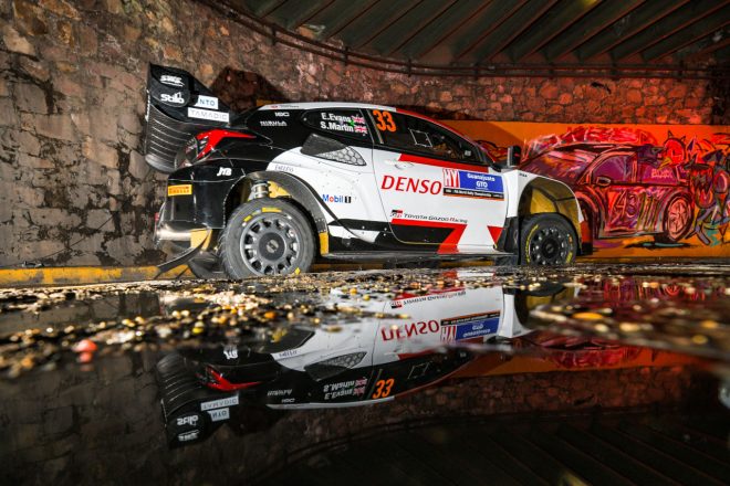 エルフィン・エバンス／スコット・マーティン組（トヨタGRヤリス・ラリー1）　2023年WRC第3戦ラリー・メキシコ