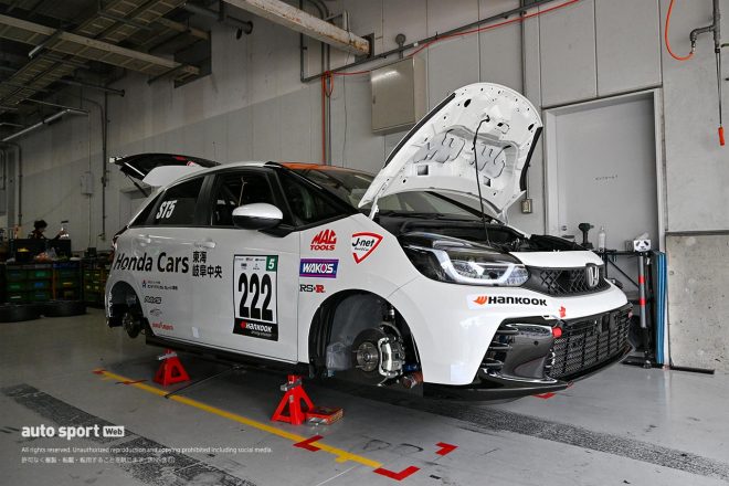 2023スーパー耐久第1戦鈴鹿　Honda Cars Tokai J-net FIT