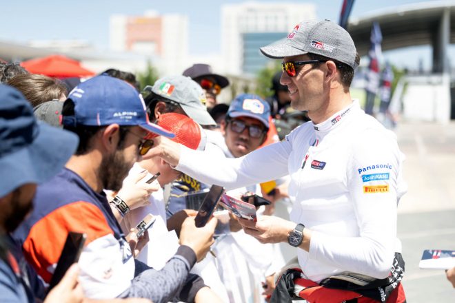 僅差の総合2番手につけるセバスチャン・オジエ(トヨタGRヤリス・ラリー1) 2023年WRC第3戦ラリー・メキシコ